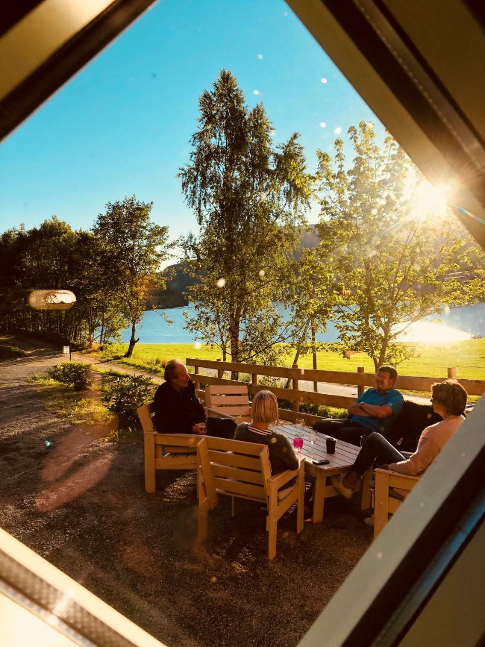 Gronset Skysstasjon Bed & Breakfast Vinjeora Luaran gambar